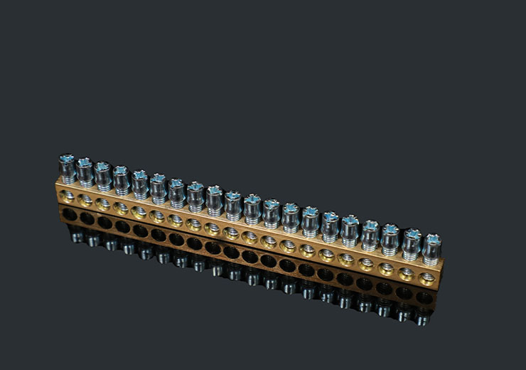 Brass Neutral Links with MS Screw